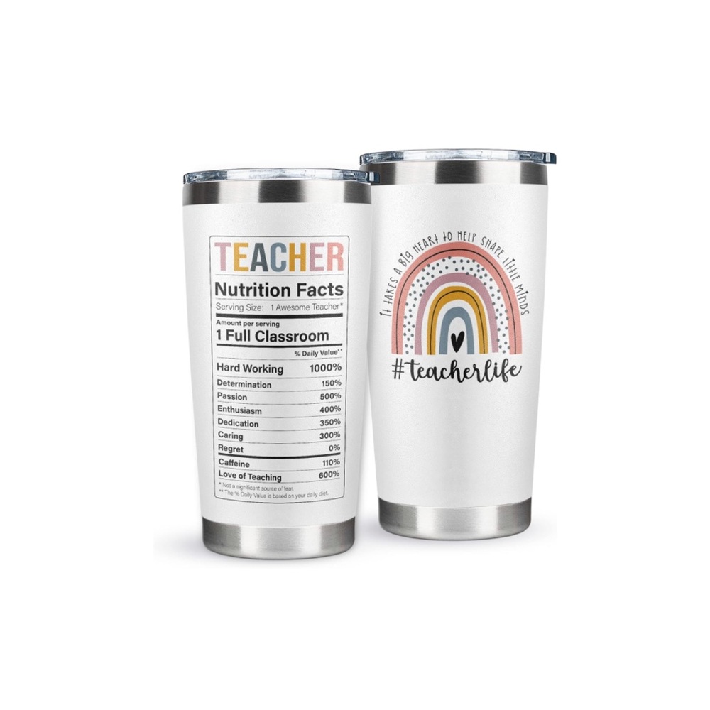 Teacher Stainless steel 20oz insulated tumbler